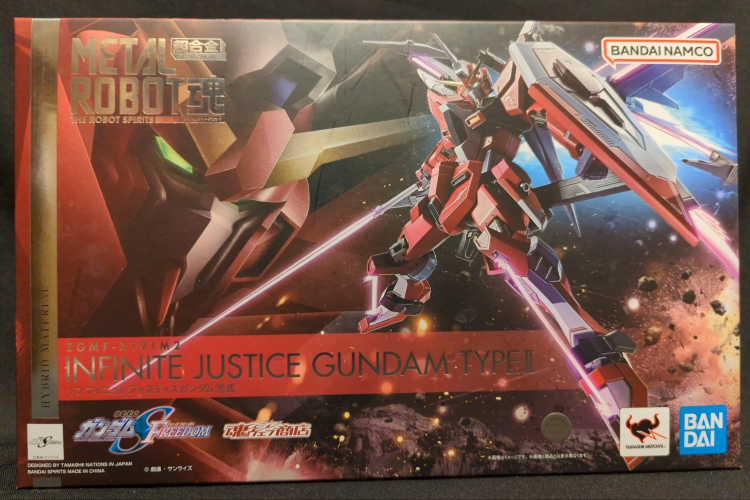 BANDAI SPIRITS METAL ROBOT SPIRITS Mobile Suit Gundam SEED FREEDOM Infinite Justice Gundam