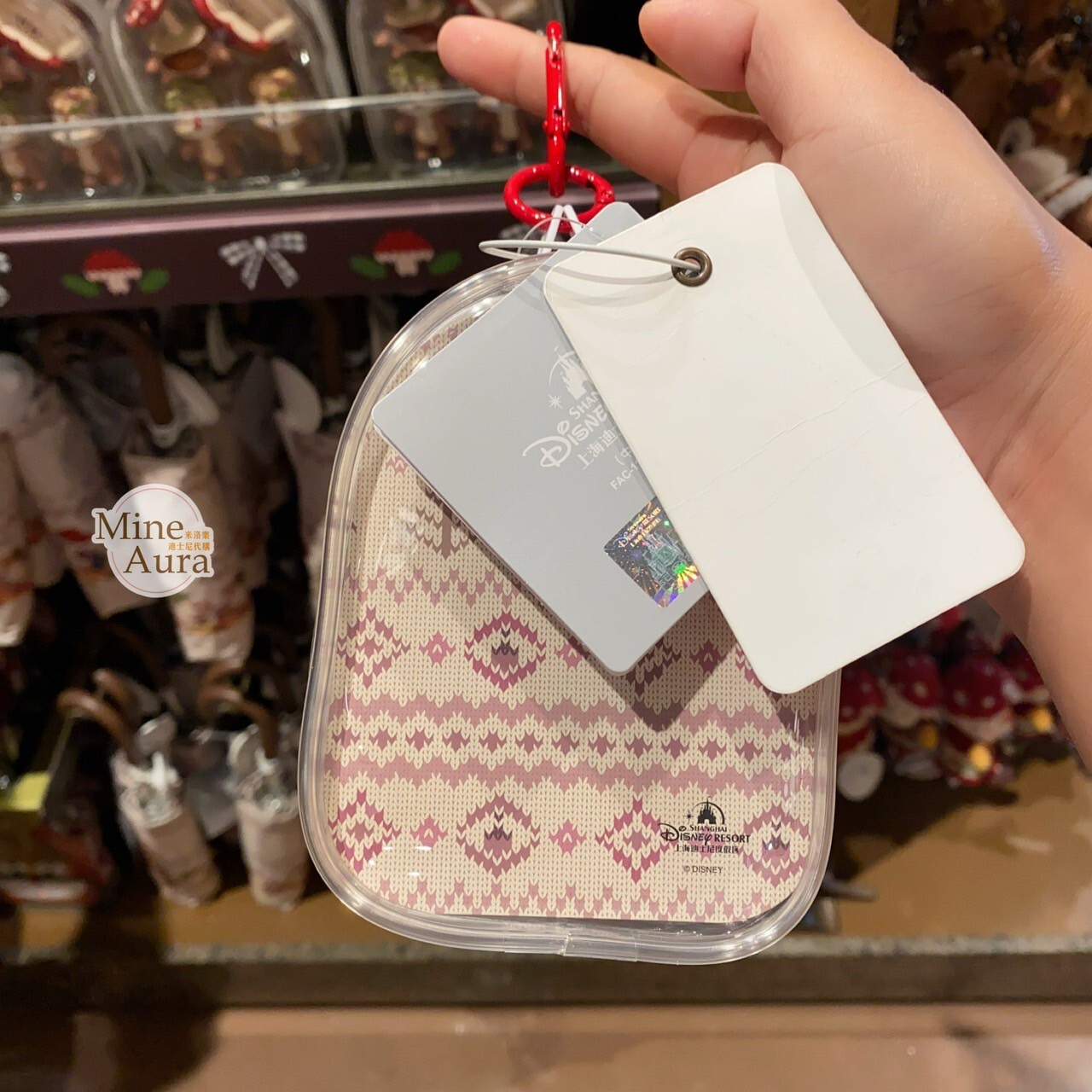 奇奇蒂蒂 Chip 'n Dale 秋日森語系列 立體 迷你公仔 擺飾品 掛飾 吊飾 -上海迪士尼樂園