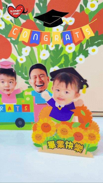 客製化畢業亞克力搖頭立牌