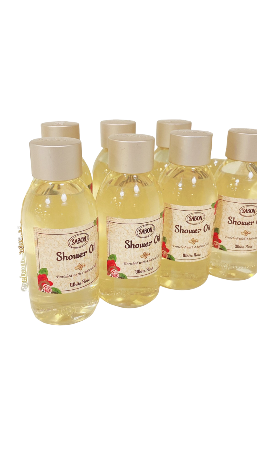 【SABON】 白玫瑰沐浴油 100ml