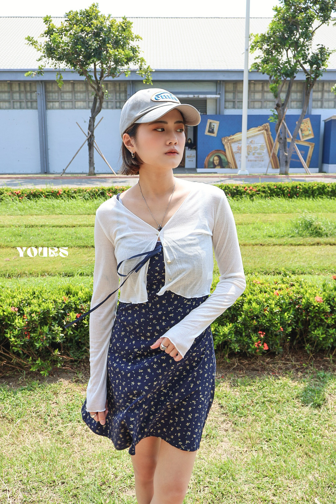 純欲風碎花洋裝 (2colors)