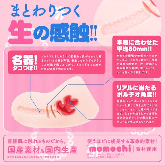 G PROJECT,日本 G PROJECT,G PROJECT 自慰套,男用自慰套,男用飛機杯,飛機杯,二次元自慰套,二次元飛機杯,HON-MONO TACO,HON-MONO TACO生感觸肉厚感非貫通男用自慰套