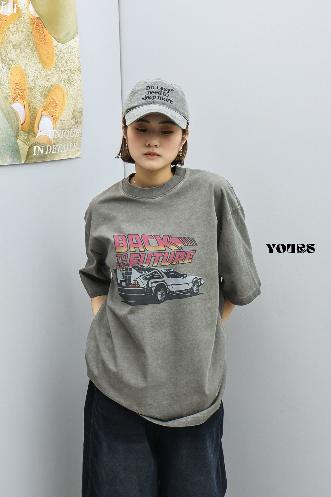 Select By Yourˊs 回到未來水洗短Tee (2colors)