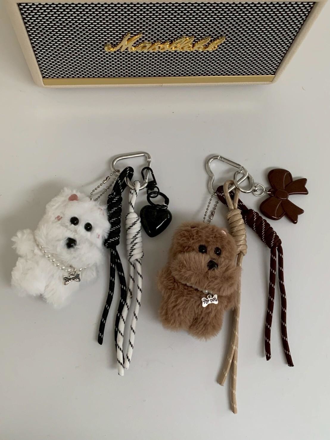 超可愛西高地白梗狗狗吊飾