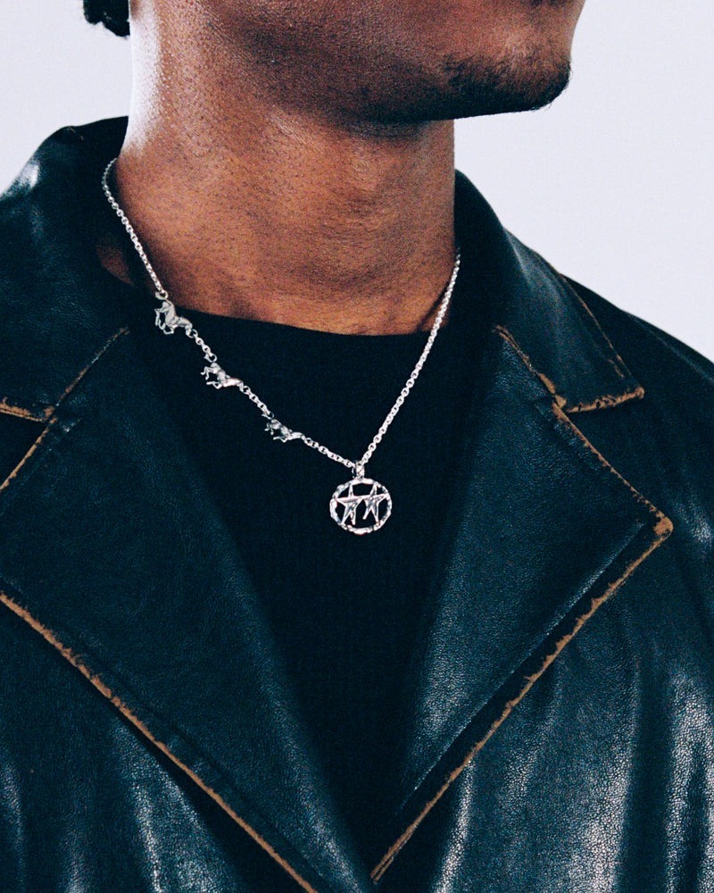 TwoJeys｜Superstar Three Horse Necklace