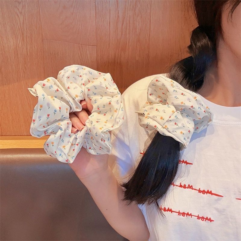 [3 FOR RM10] Fresh Floral Polka Dot Scrunchies