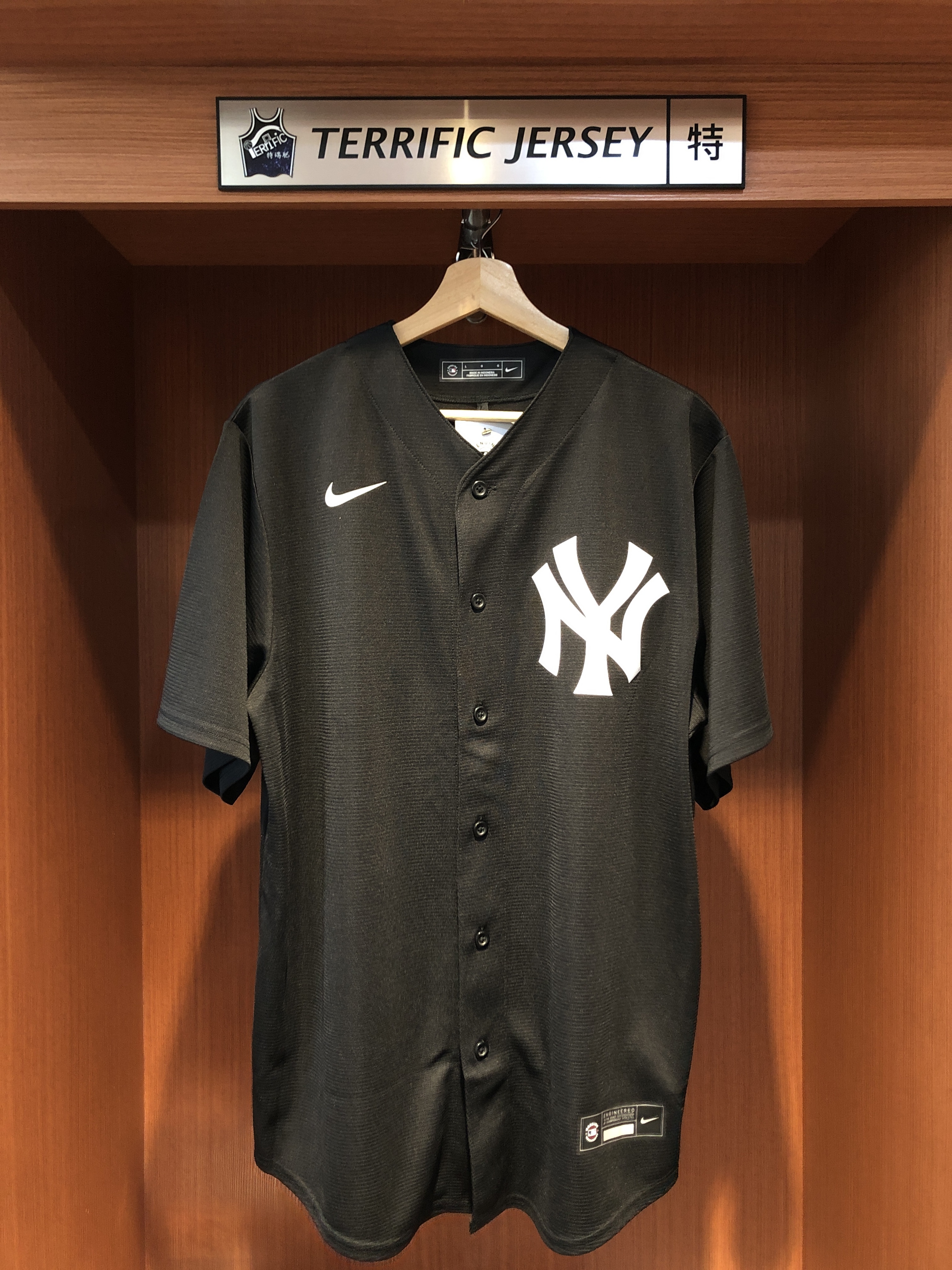 MLB球衣 Jazz Chisholm Jr. 紐約洋基黑 異色 Lights Out Nike Replica Player Name Jersey 球迷版 熱轉印 全新