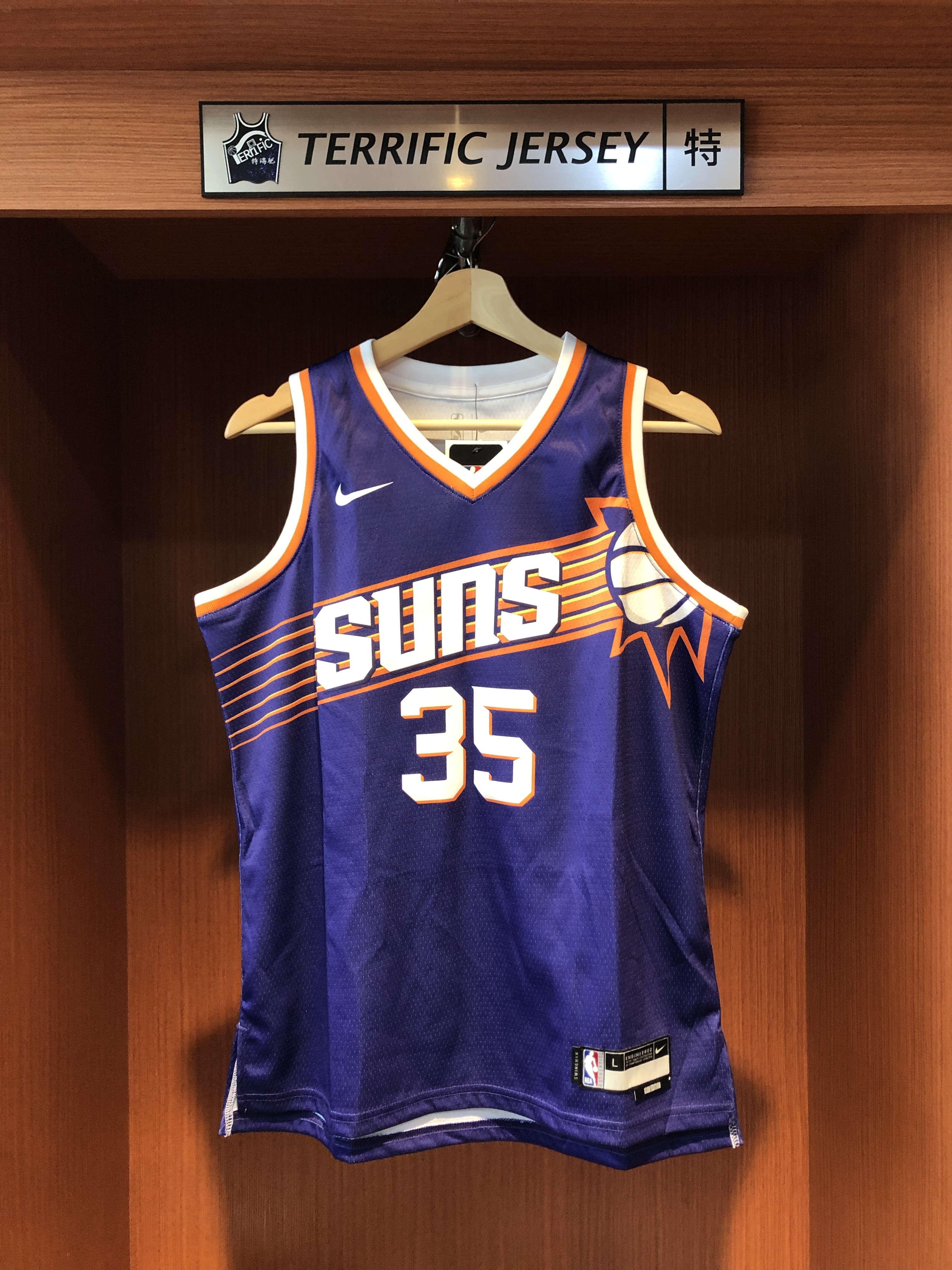 NBA球衣 Kevin Durant 鳳凰城太陽紫 Icon Nike Youth Swingman 球迷版 青年版 熱轉印 全新