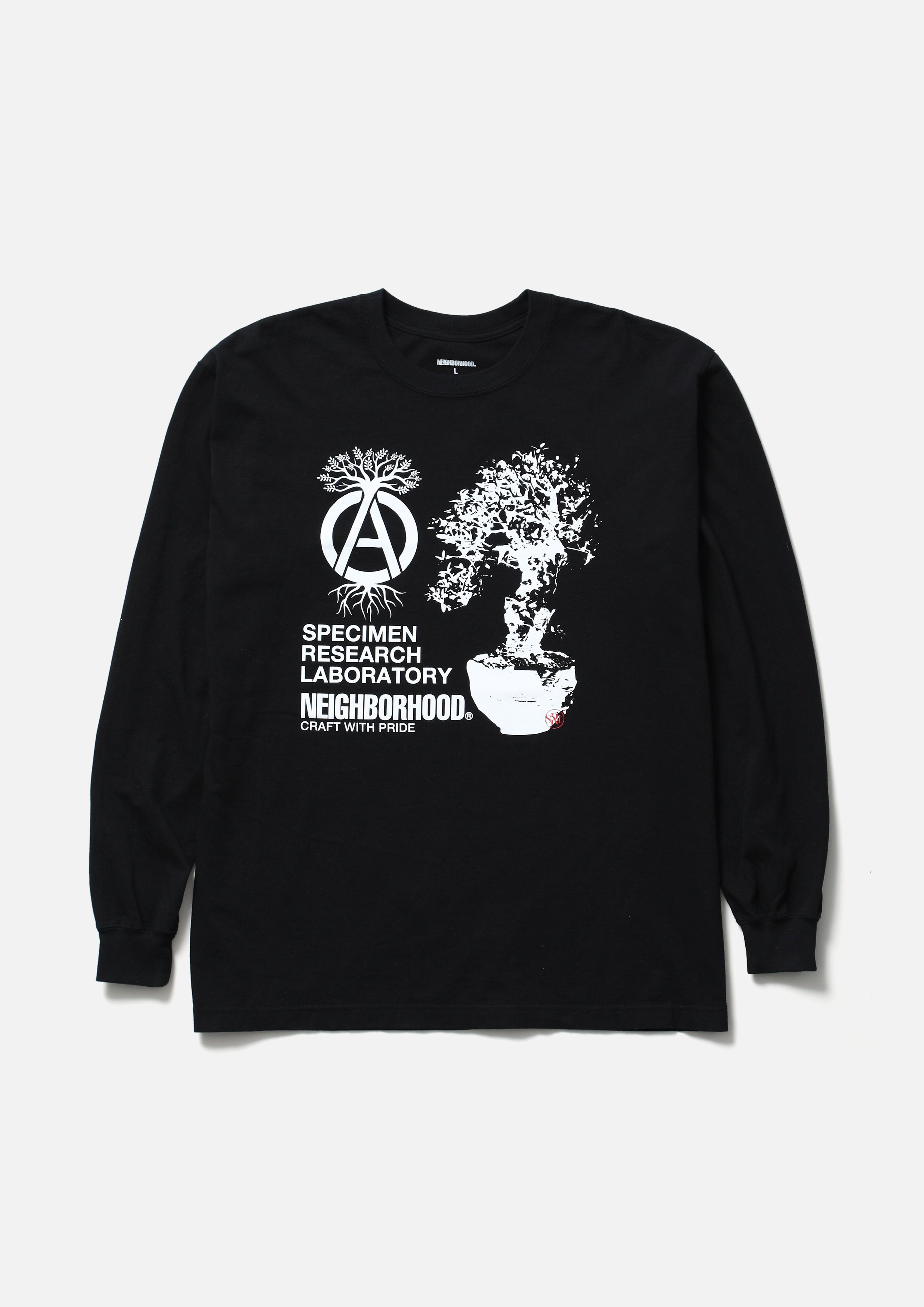 2025AW NEIGHBORHOOD SRL . TEE LS-1 NBHD 塊根 植物 長T 長袖 現貨 252PCNH-LT19