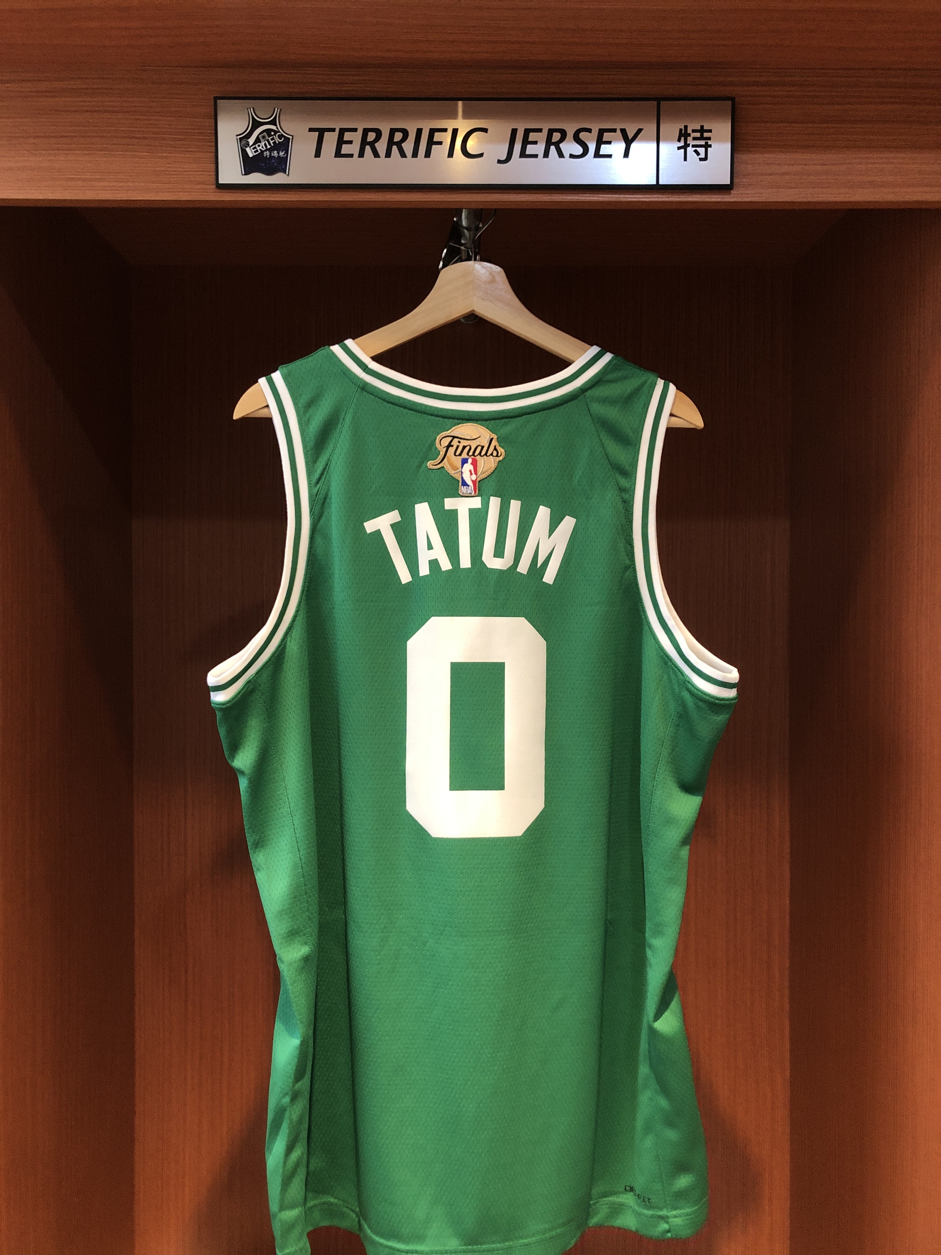 NBA球衣 Jayson Tatum 波士頓賽爾提克綠 Icon Nike Swingman 球迷版 熱轉印 冠軍章 全新
