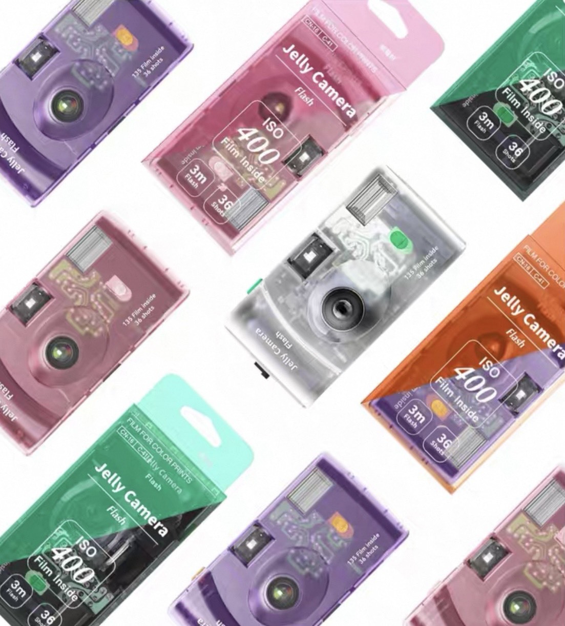 富士 FUJIFILM 果凍底片相機 - 36張