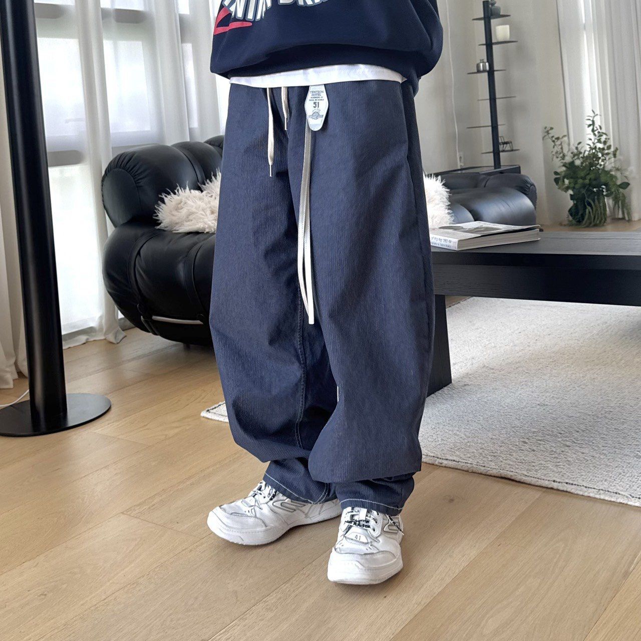 淨色鬆身牛仔褲 BY-434P