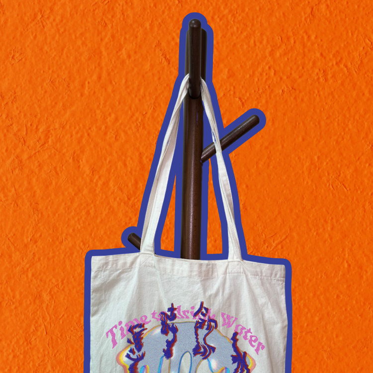 *準時飲水*tote bag [預售]