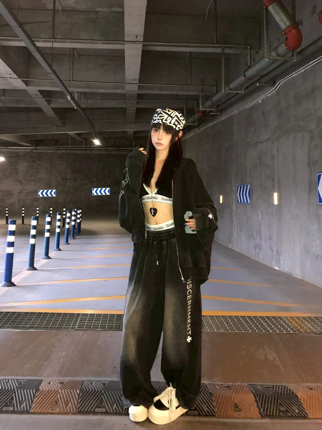 (GOAL) DCM 復古 仿舊 老鷹 27 新款落地長褲