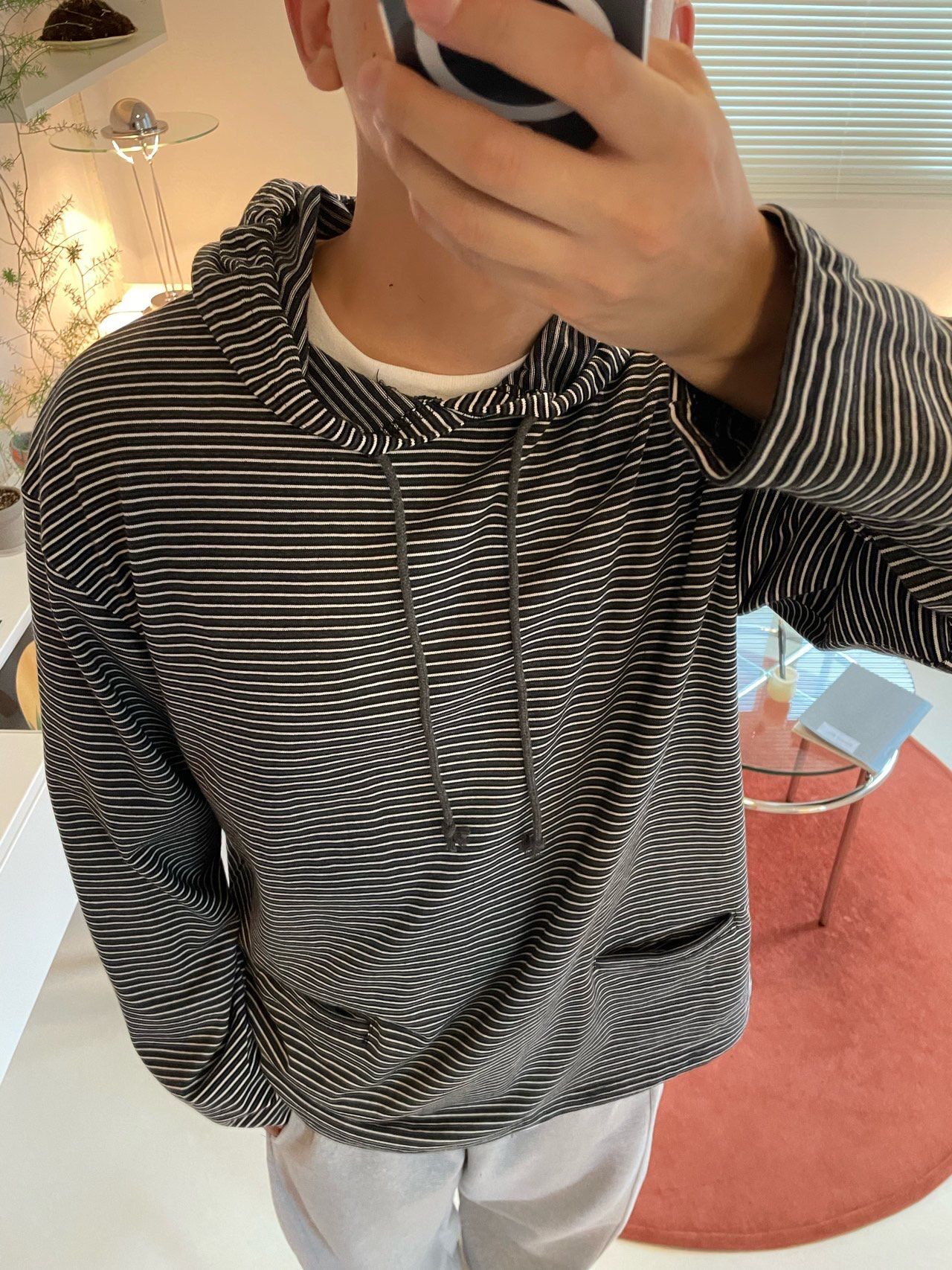 橫間連帽長袖衫 OREO-120T