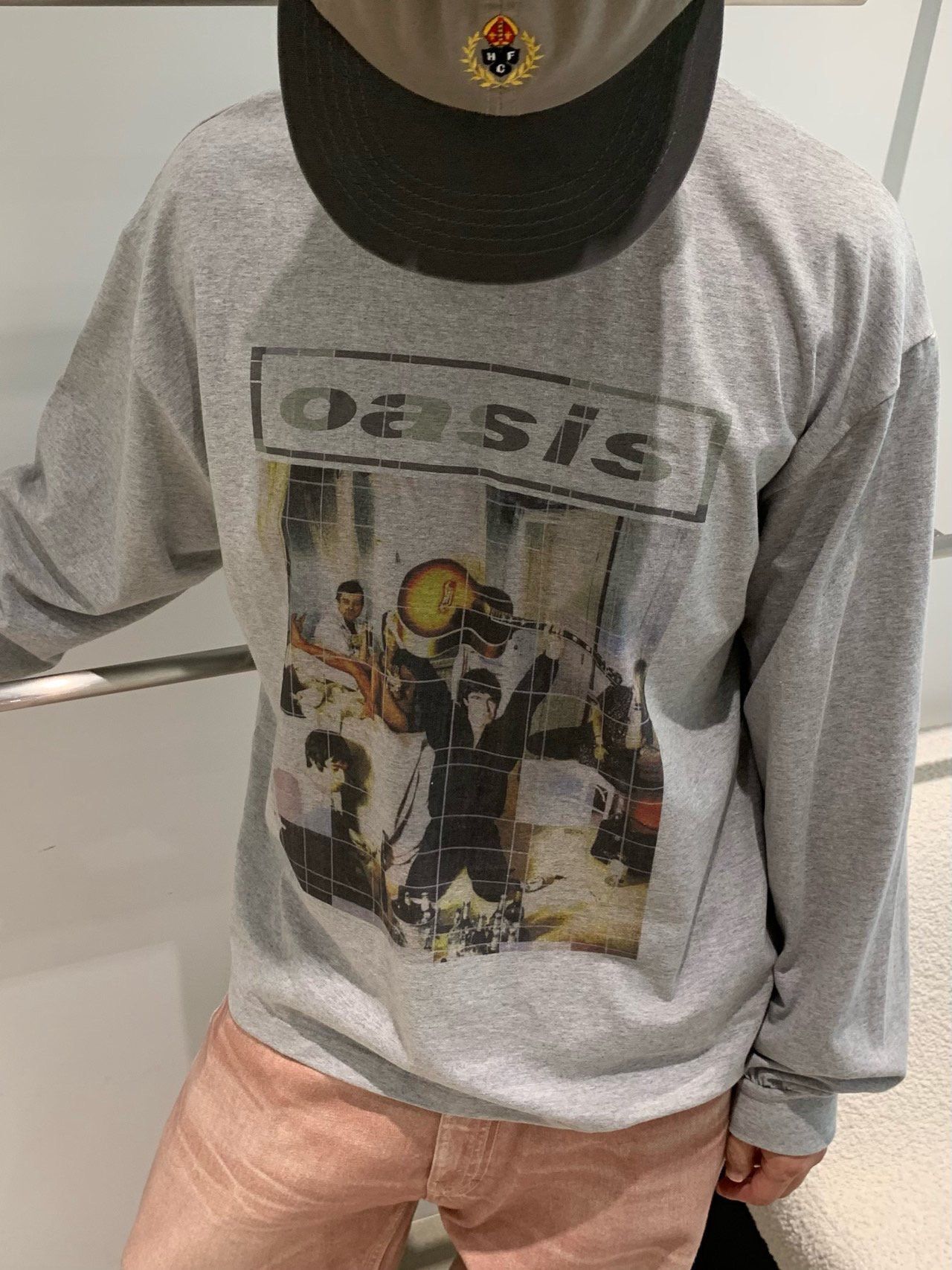 英文字圖案長袖衫 OREO-125T