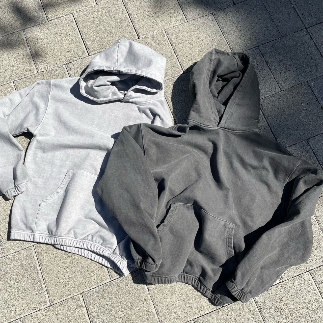 洗水淨色連帽衛衣 OREO-127T