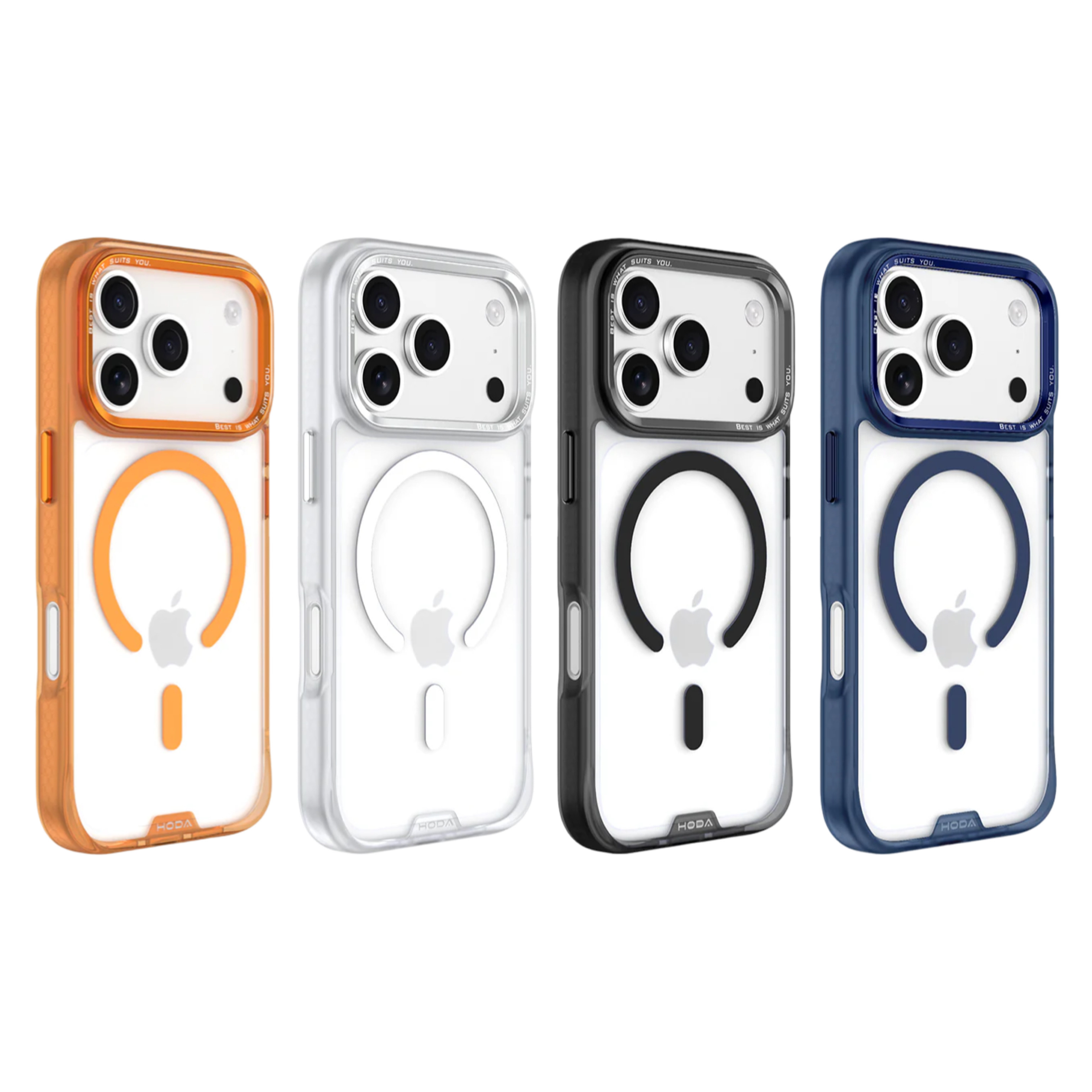 Hoda iPhone 17 Pro 柔石軍規防摔保護殼