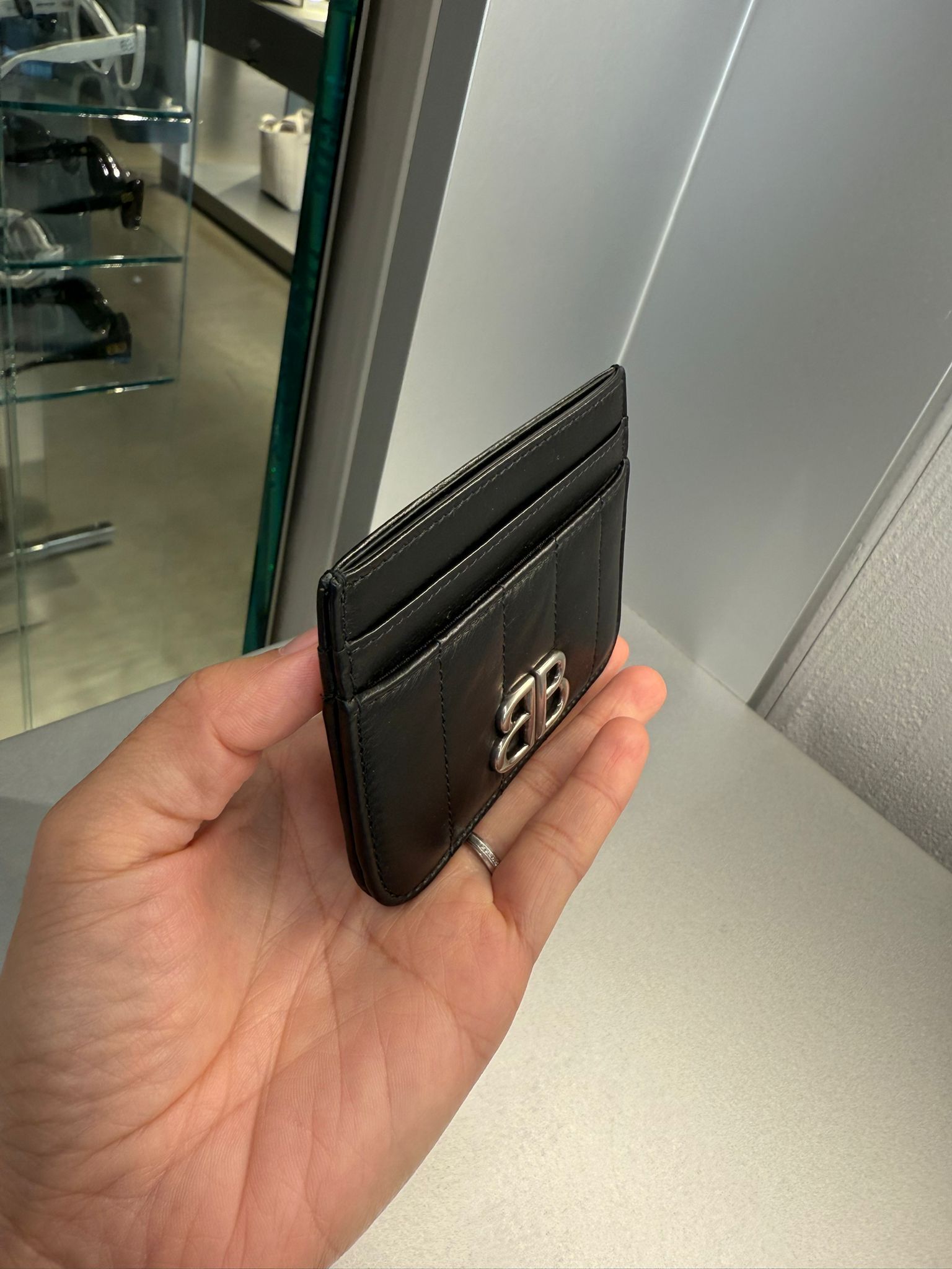 Balenciaga Monaco Cardholder Black 765463