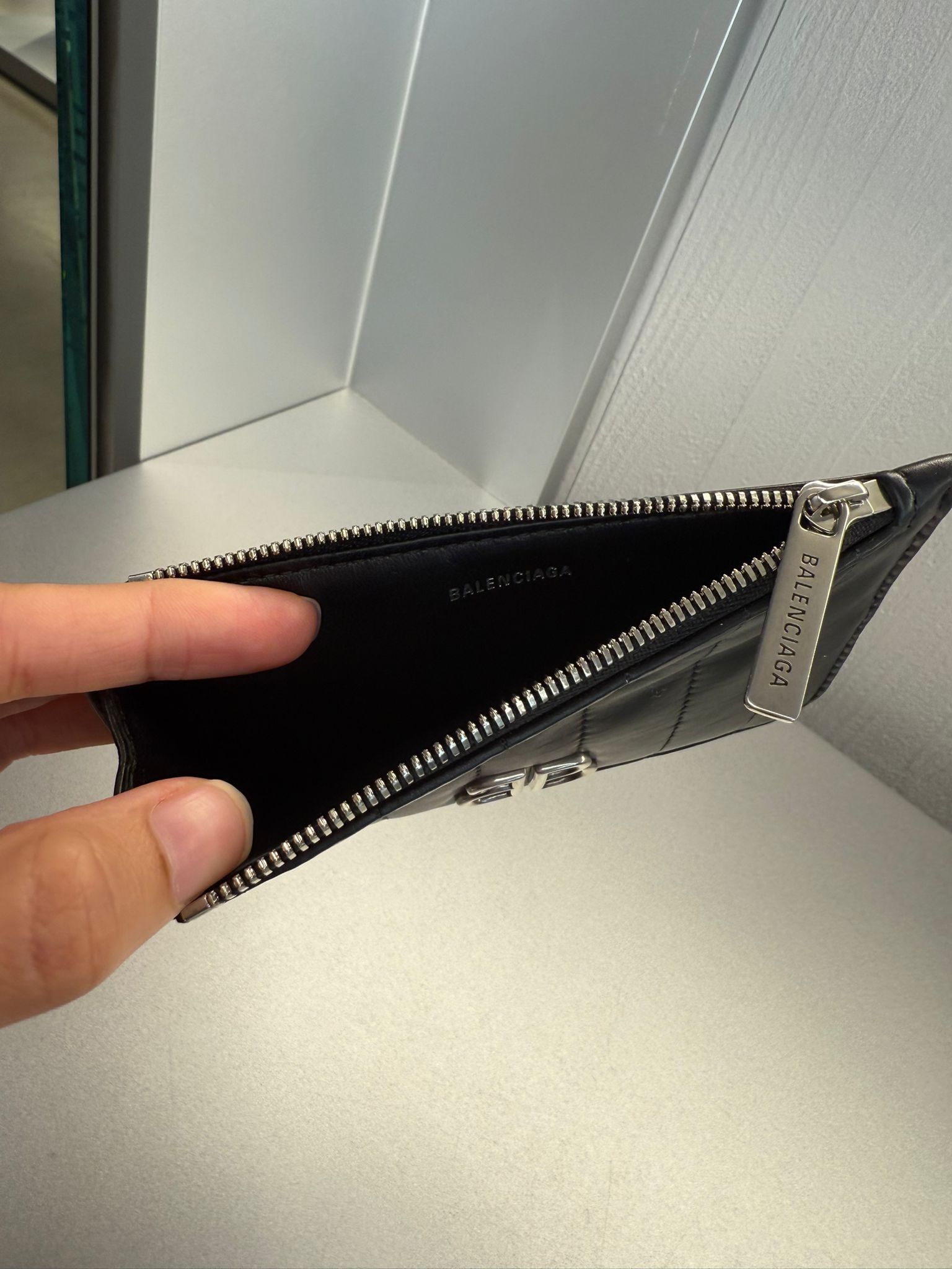 Balenciaga Monaco Long Cardholder Black 765465