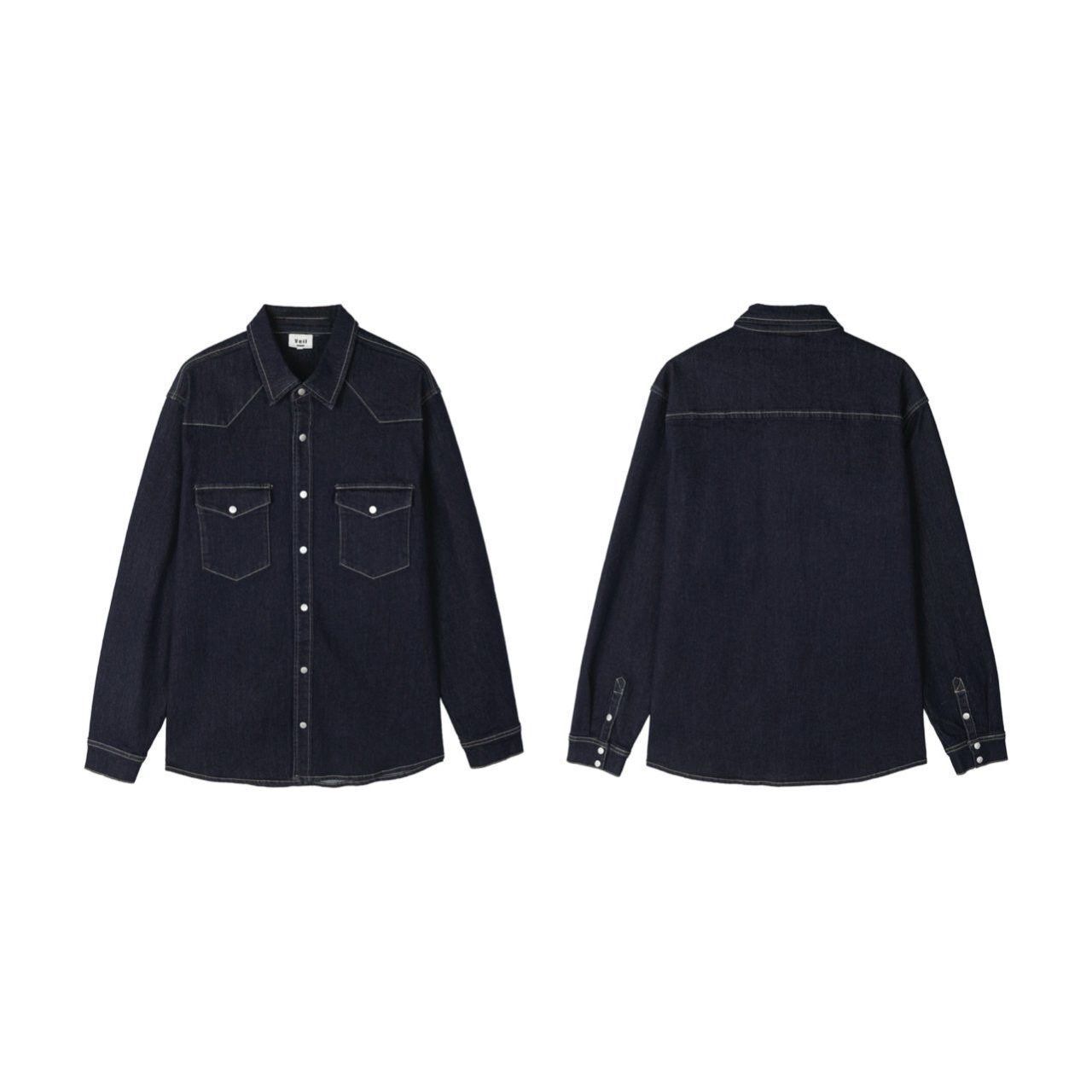 淨色長袖恤衫 Veil-058S