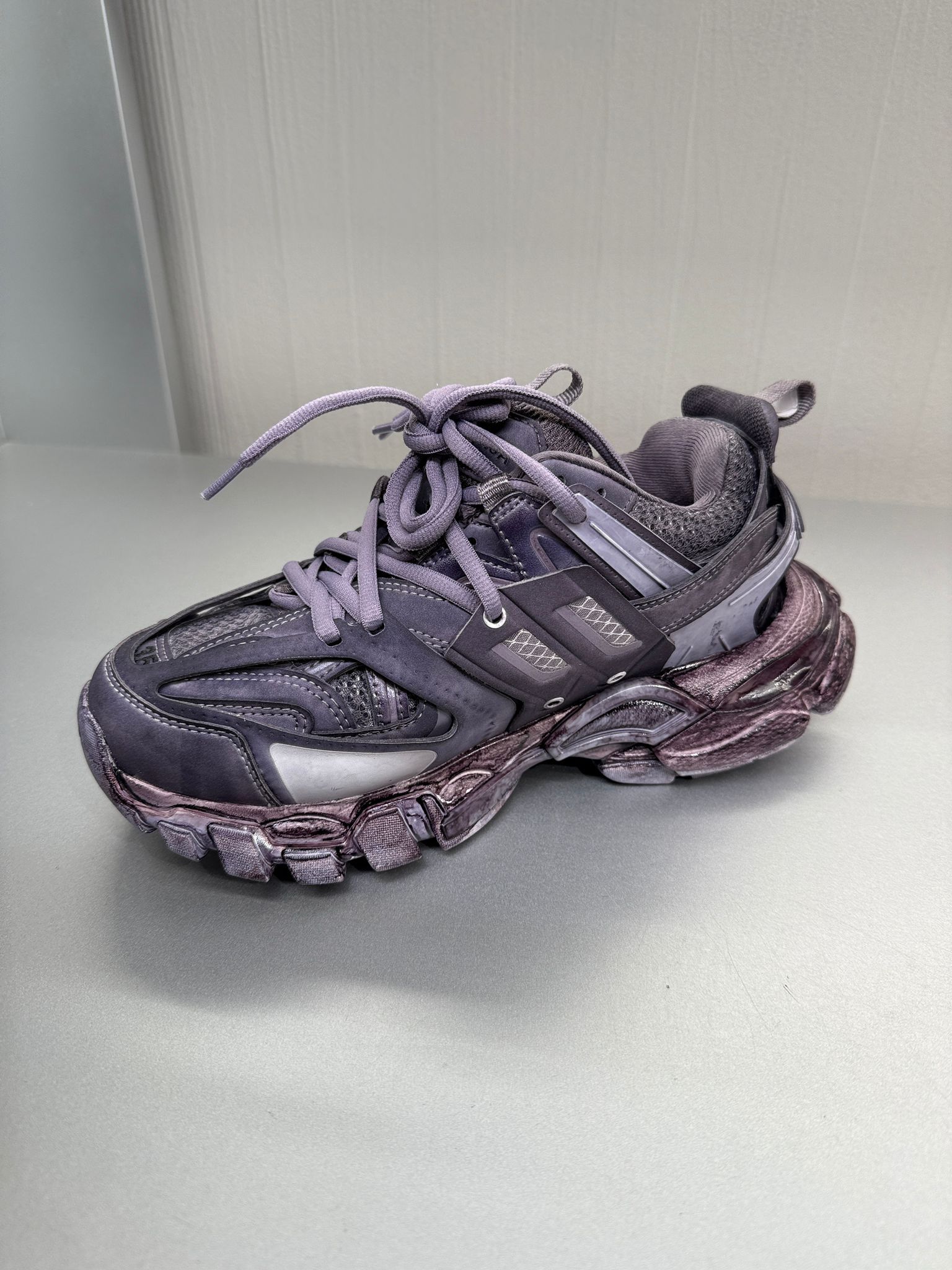 Balenciaga Triple S Sneakers Purple 524036