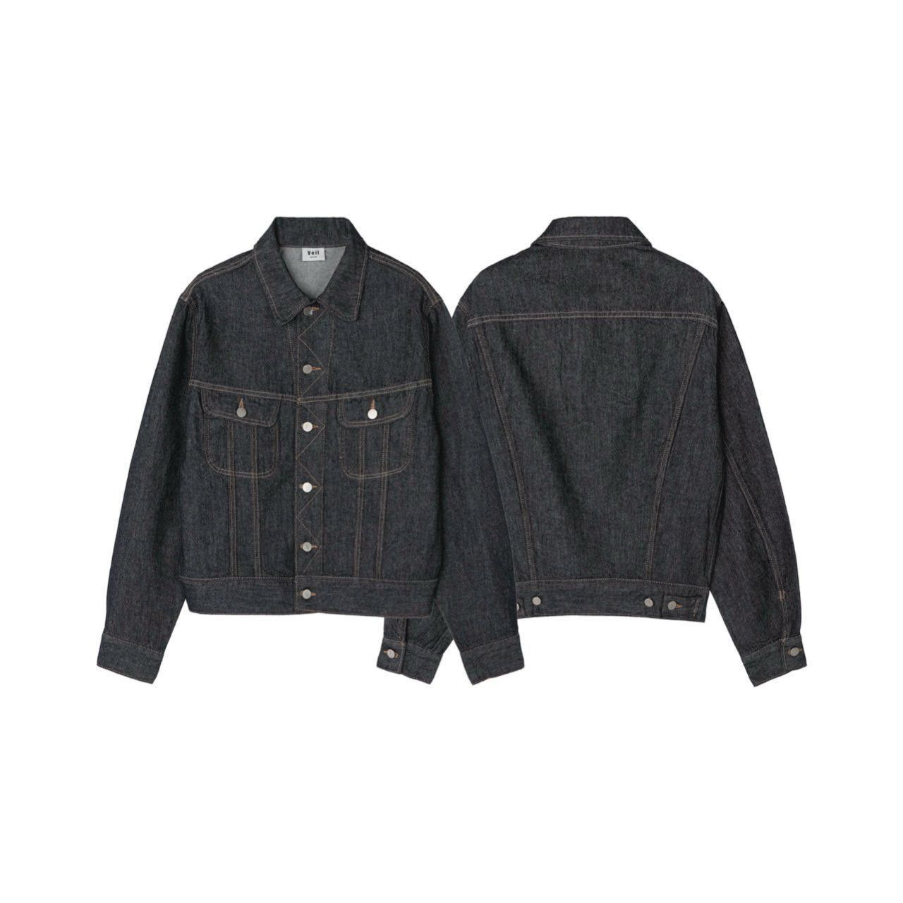 淨色牛仔褸 Veil-065JK