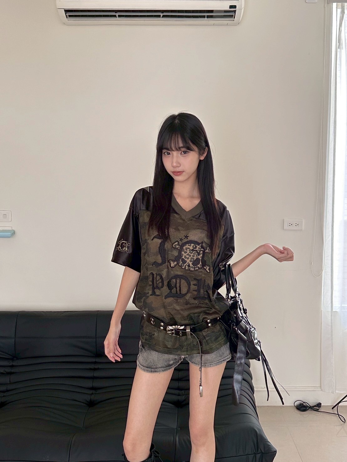 搖滾rapstar🎸重工刺繡迷彩球衣