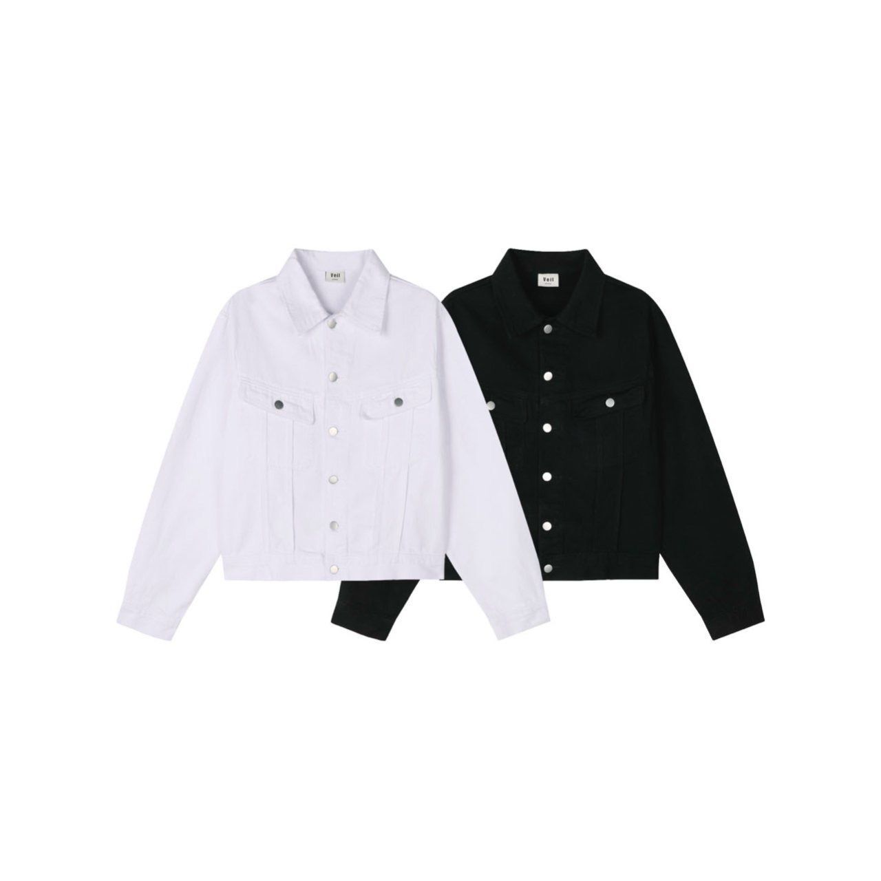 淨色牛仔褸 Veil-071JK