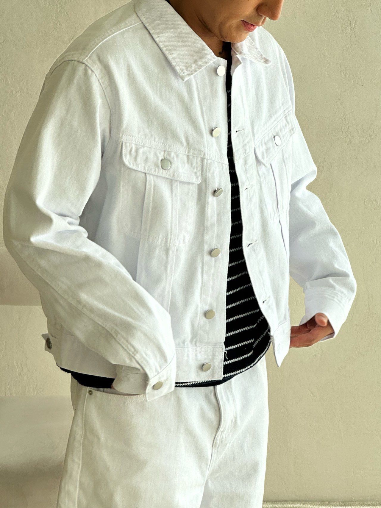 淨色牛仔褸 Veil-071JK