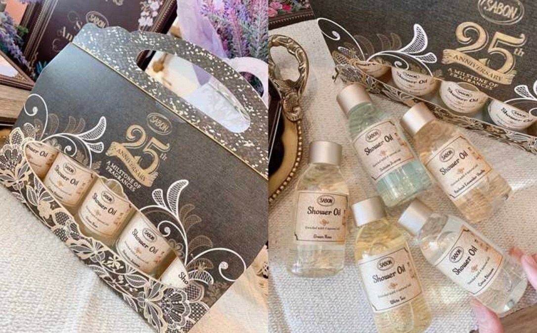 【SABON】 週年沐浴油典藏禮盒100ml*5