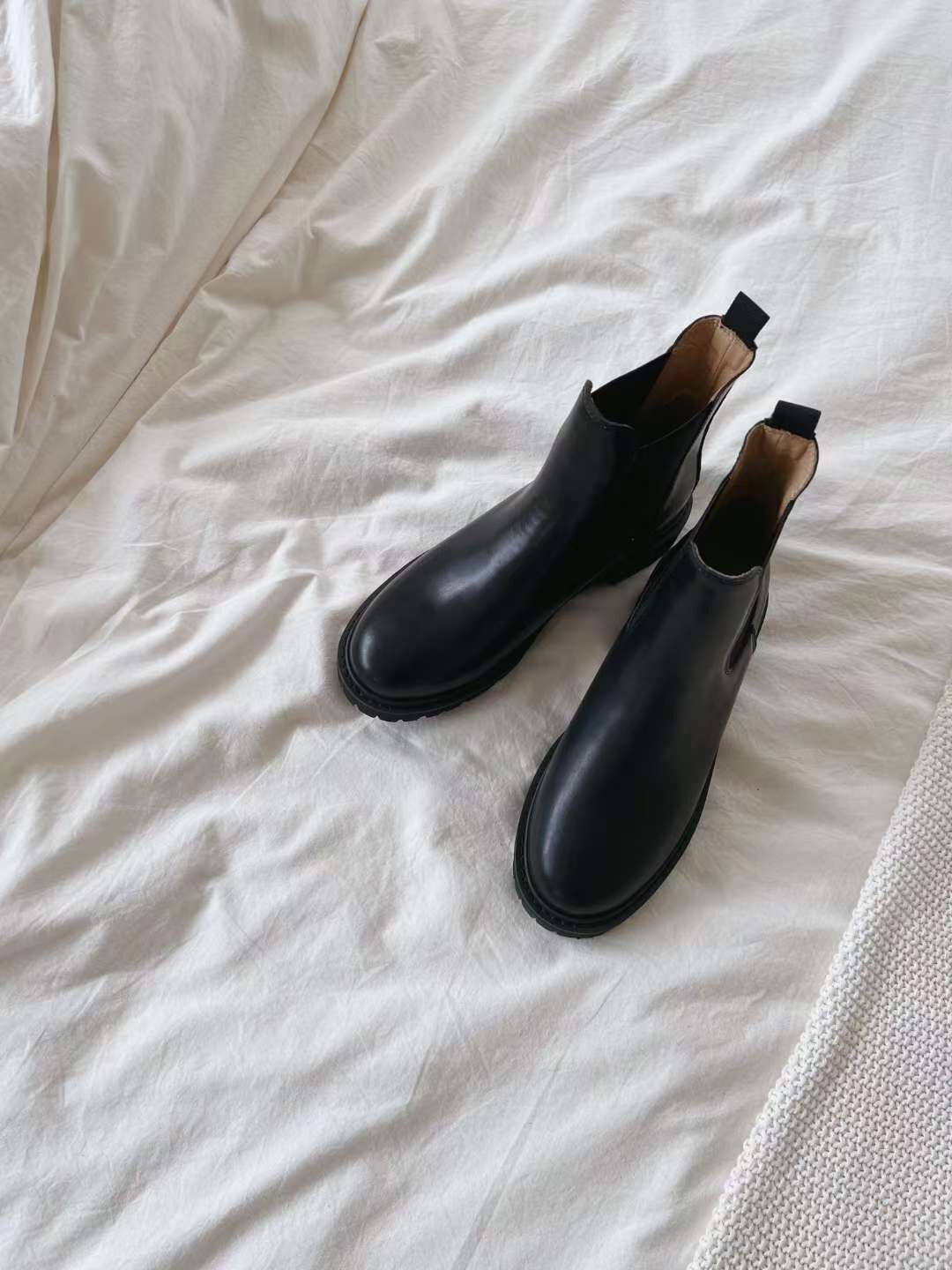 中性底筒短boots