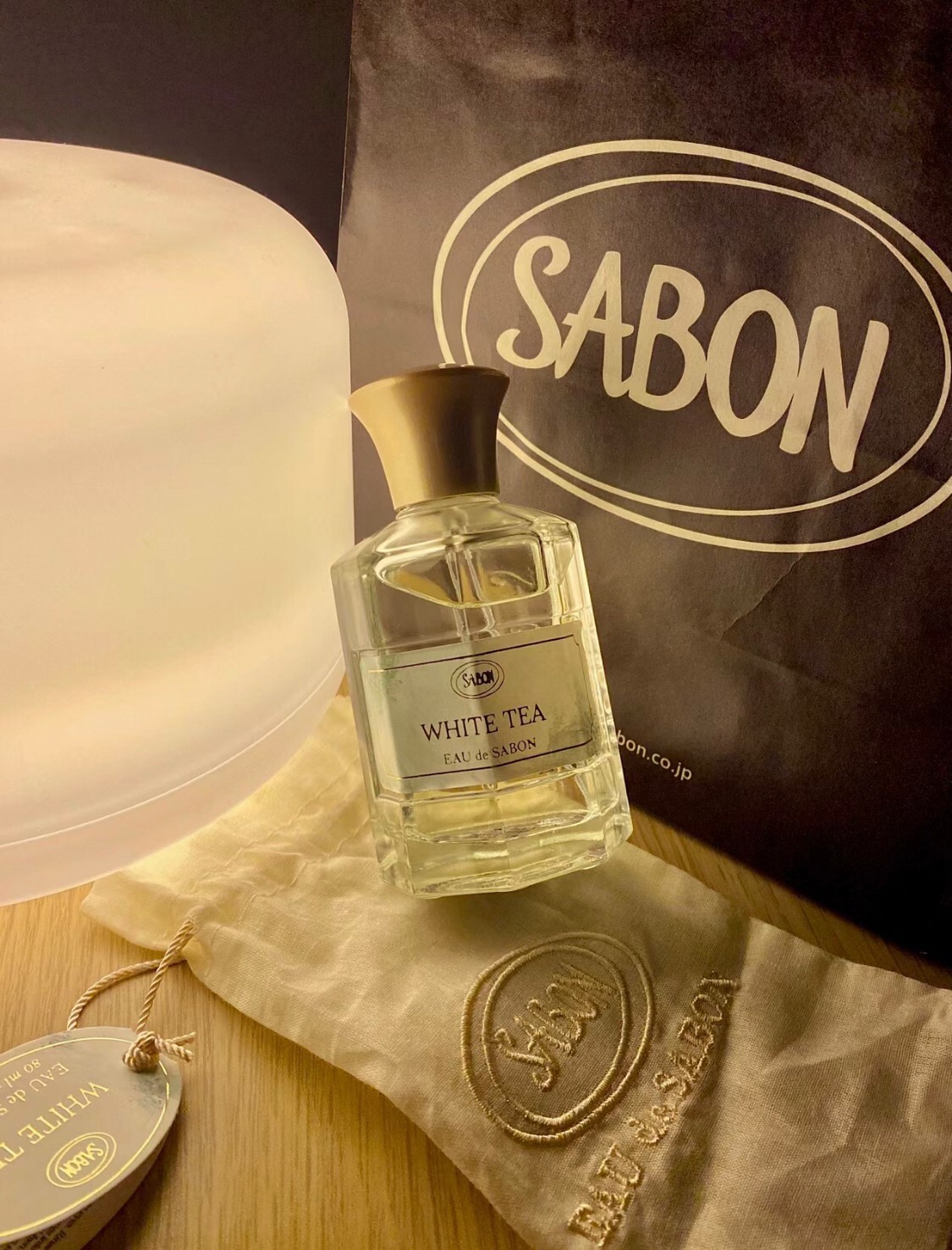 【SABON】 宣言系列香水-白茶 80ml