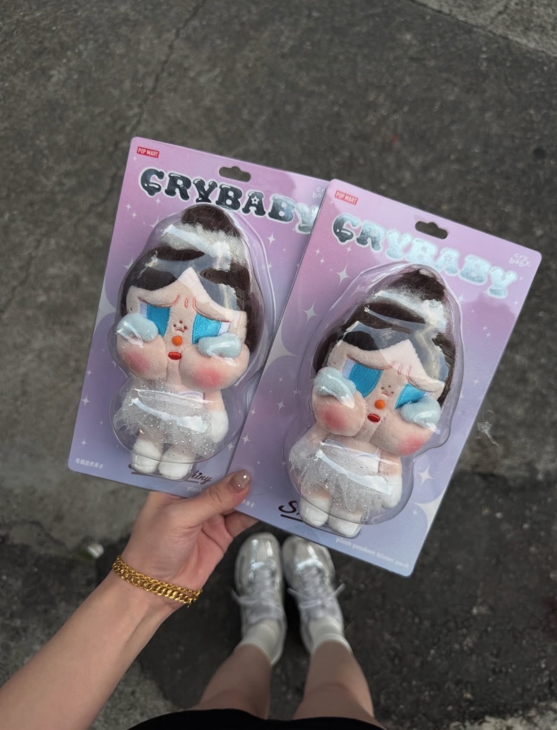 Crybaby Shiny Shin 芭蕾公主 哭娃 毛絨吊飾