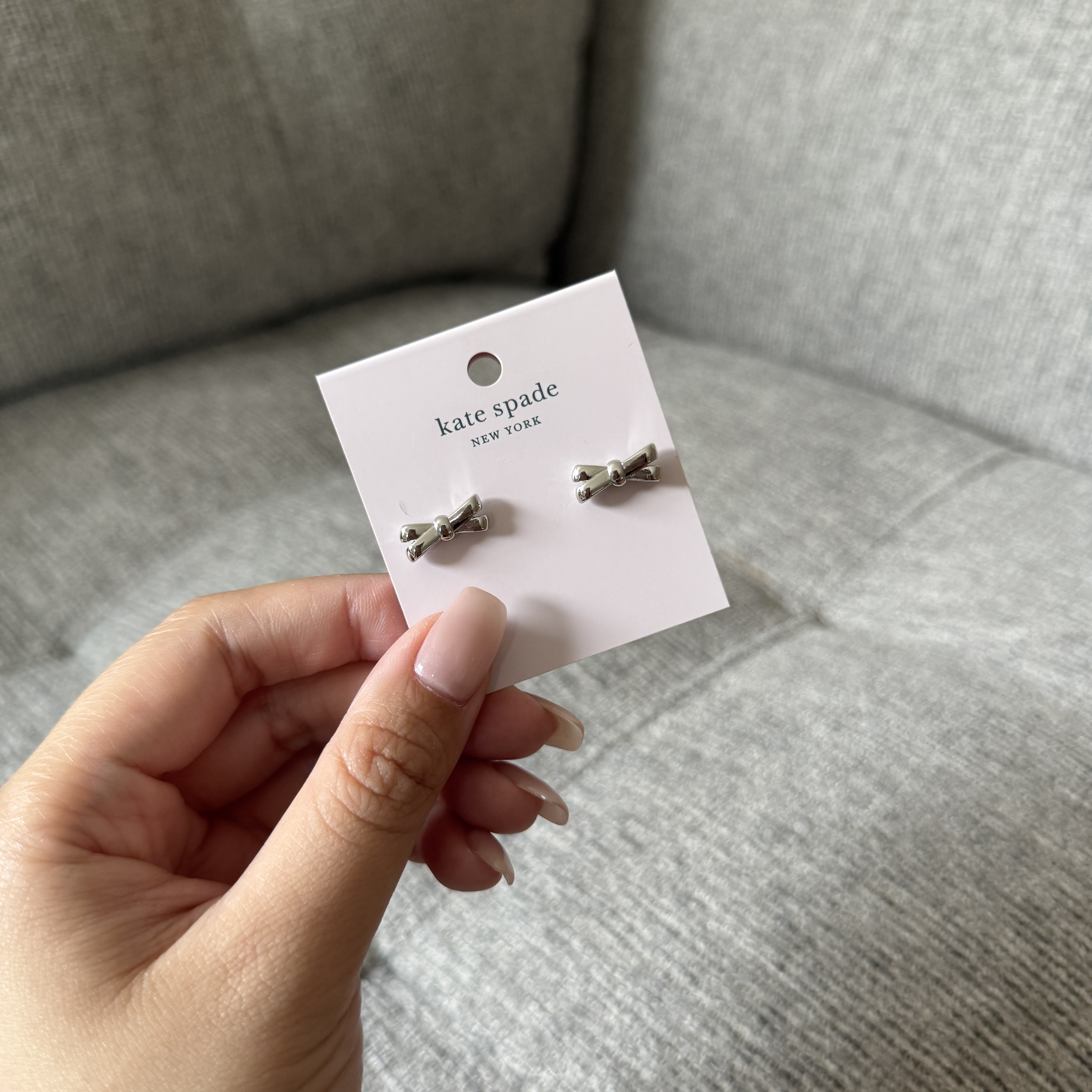 ［香港現貨］Kate Spade Earrings (Silver)