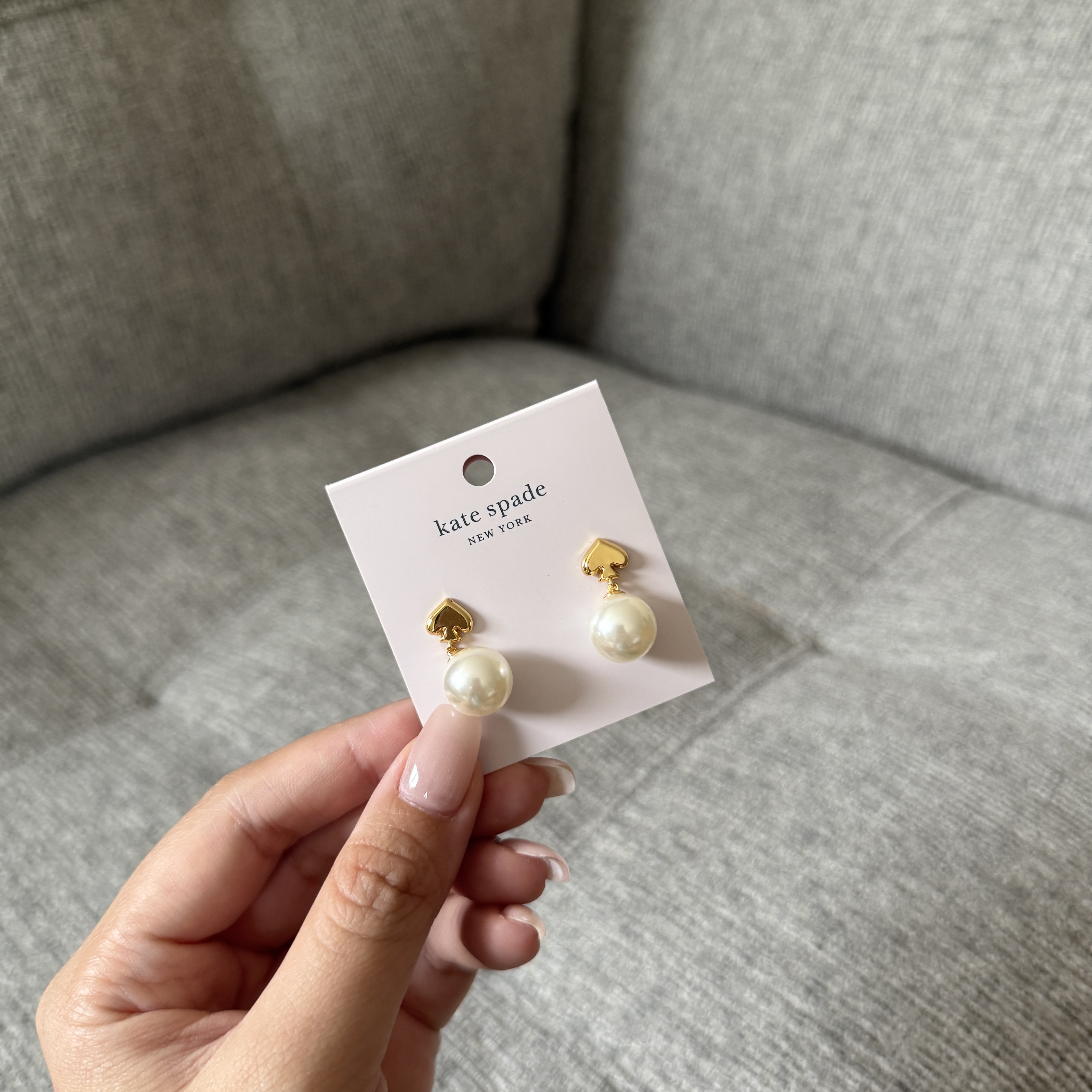 ［香港現貨］Kate Spade Pearl Earrings