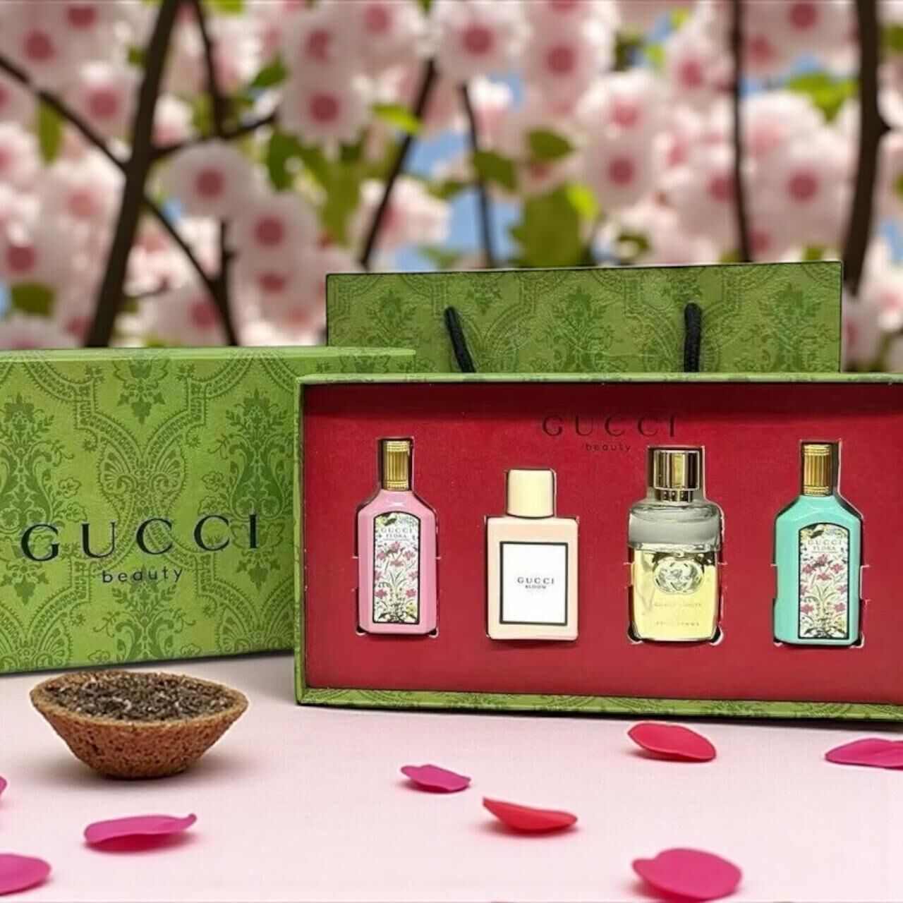 G.UCCI 古馳綺夢香水小樣4件套