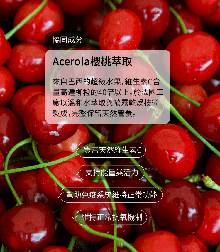 碧容健多酚膠囊添加天然維生素C-CHEGO營養補給