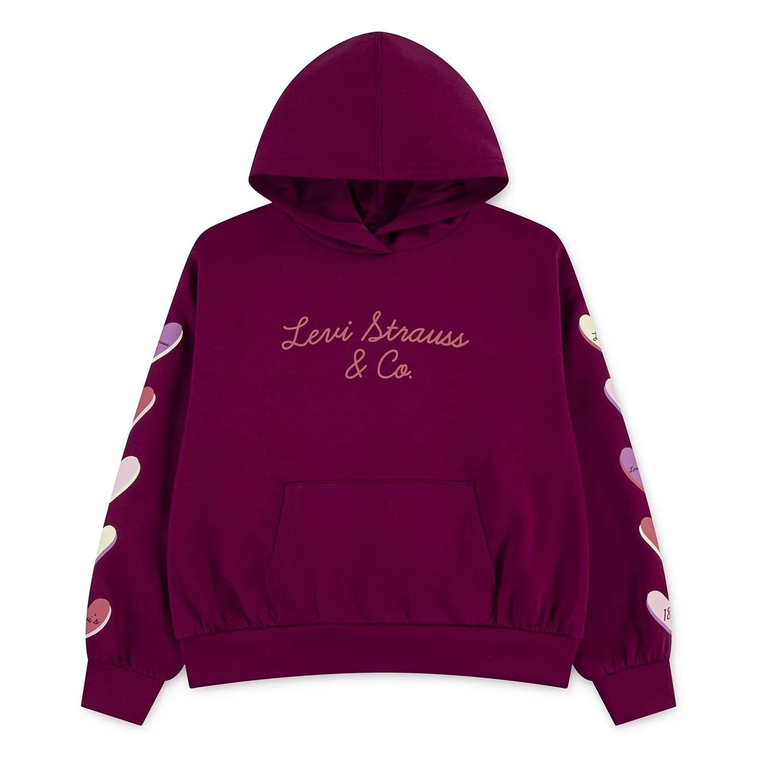 【預購】Levis Fleece H091554 女童有帽衛衣