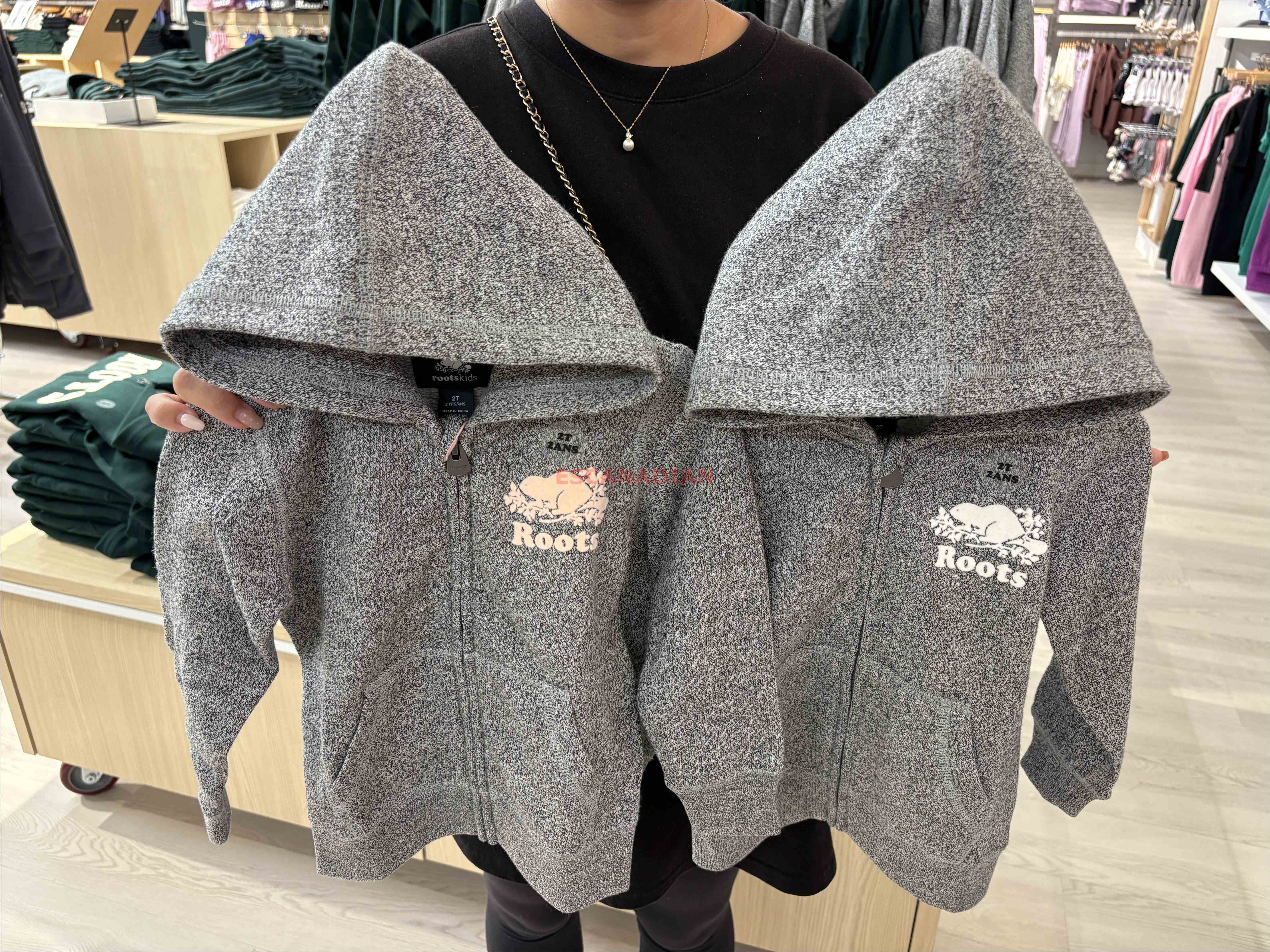 ROOTS 小童/baby 經典款 海狸 刷毛 連帽外套 (3色)