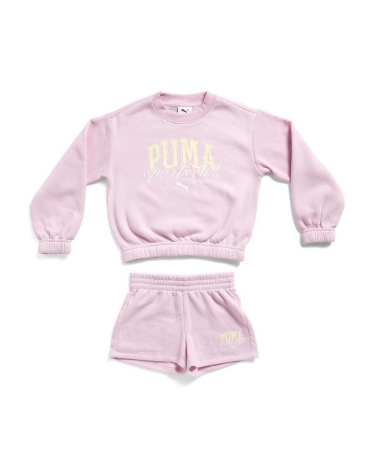 【預購】PUMA H091556 女童兩件套裝