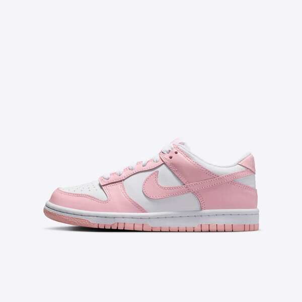 Nike Dunk Low GS FB9109-125 大童 運動休閒鞋 低筒 舒適 粉紅 白