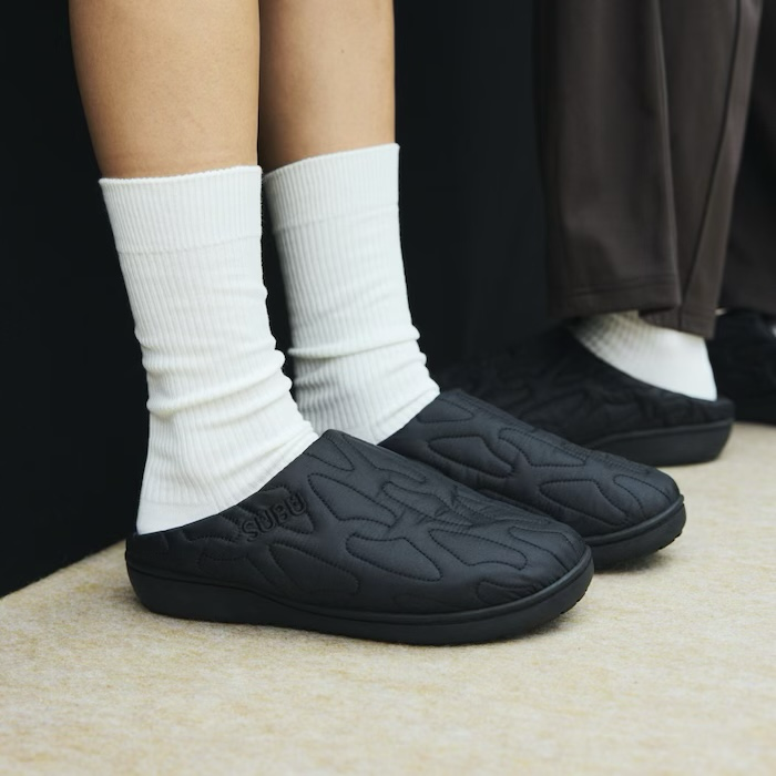 日本限定 SUBU ORIGINALS OUTLINE 穆勒拖鞋 保暖拖鞋 冬季涼鞋 莫卡辛鞋 懶人鞋