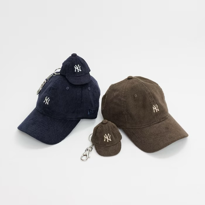 日本 FREAKS STORE NEW ERA 9TWENTY 紐約洋基 NY 老帽迷你鑰匙圈