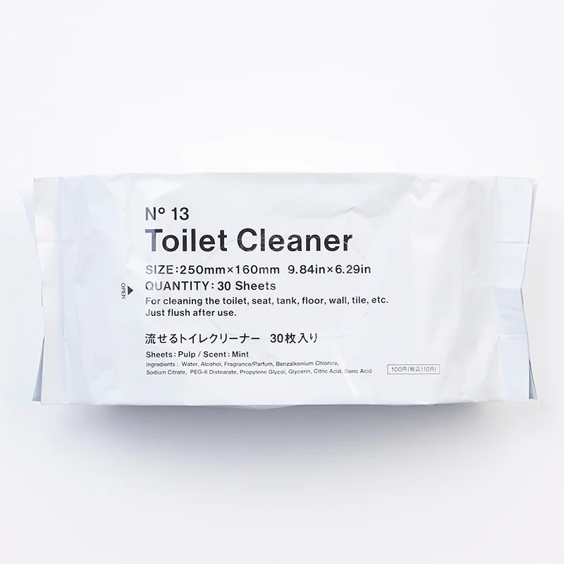 SP 可溶浴廁清潔濕巾/Mint 30枚入