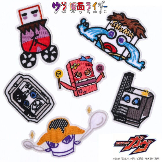 236292 Pbandai 預訂 2025/11月 仮面ライダーガヴ　ウラ仮面ライダー　ワッペンセット