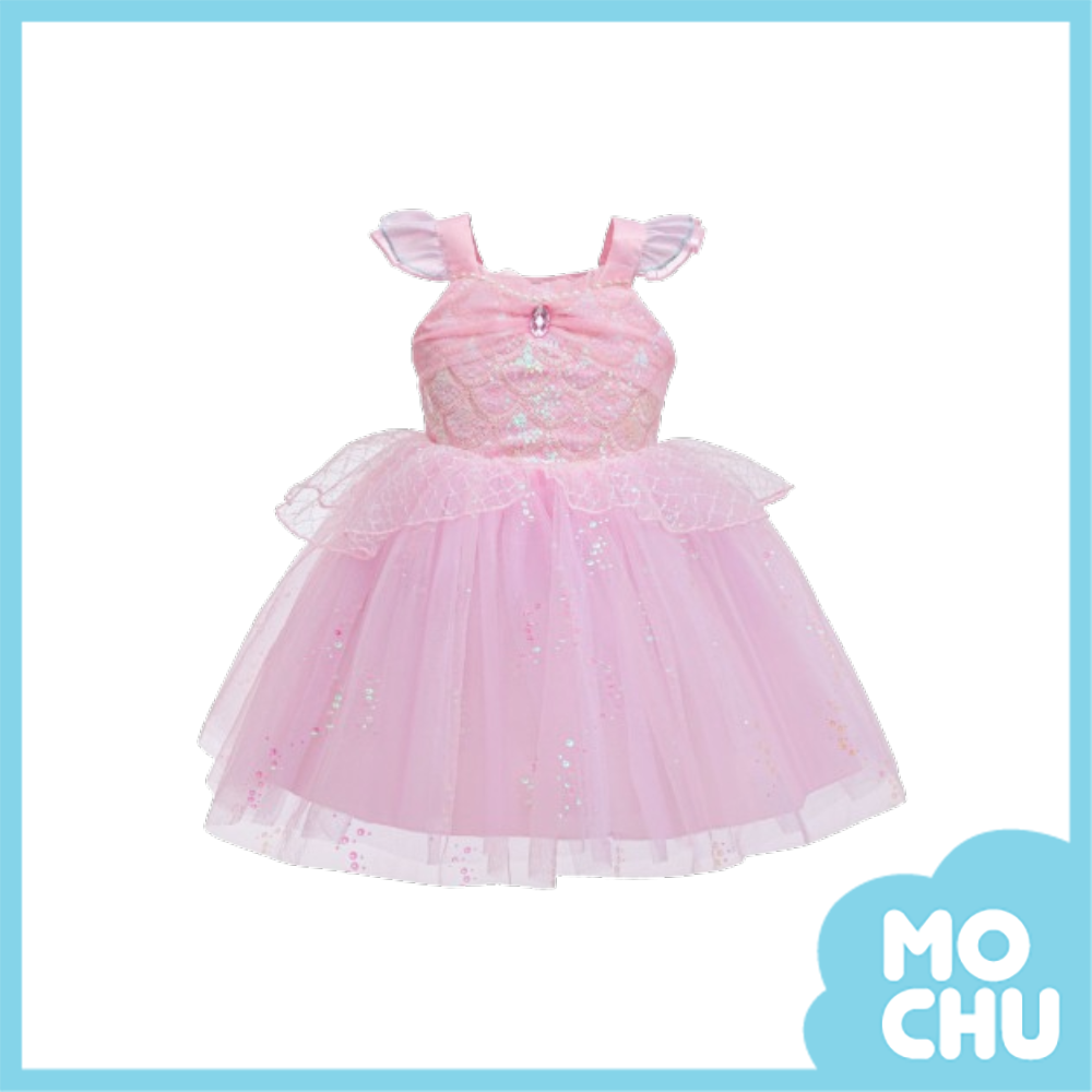 亮片魚鱗澎紗洋裝