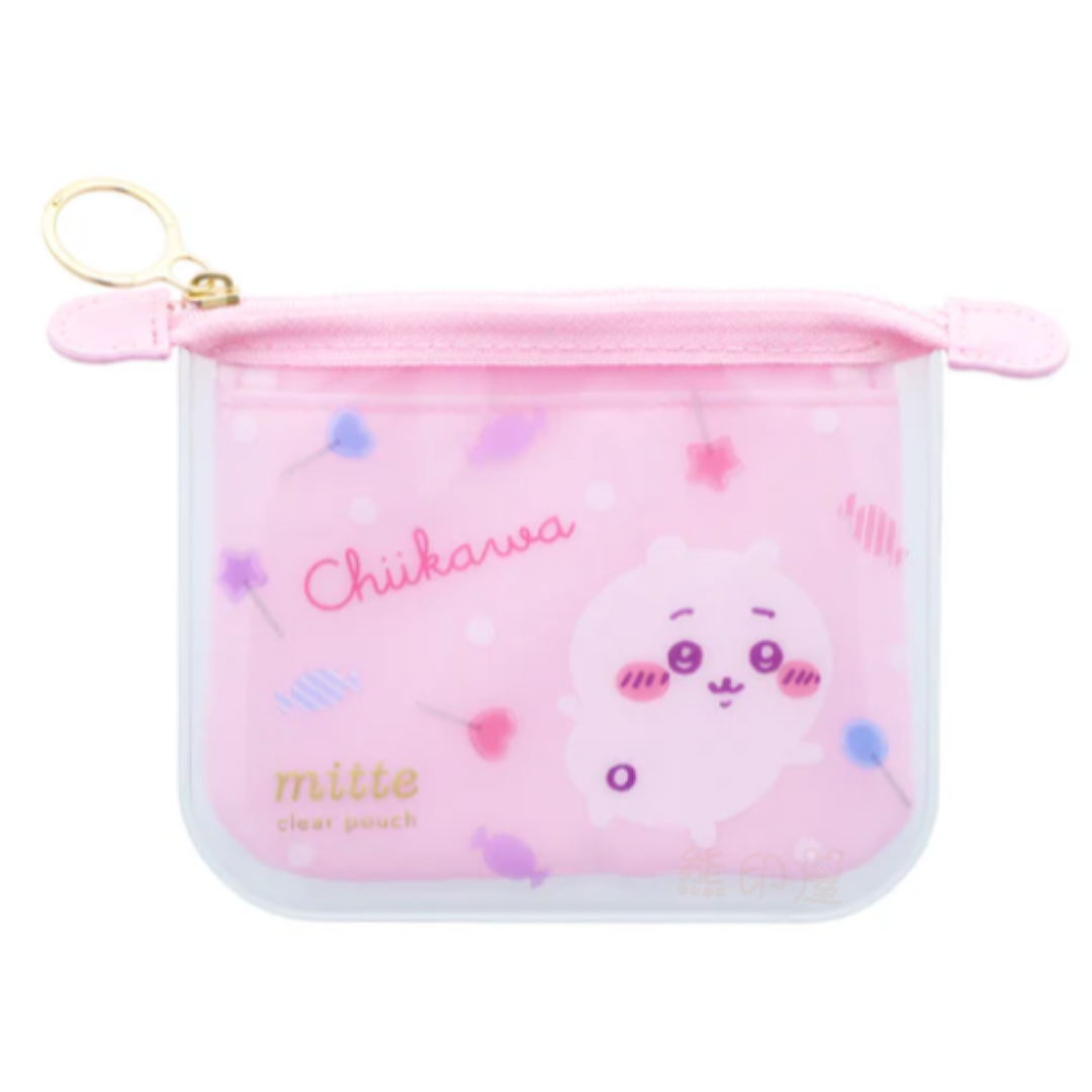 Chiikawa 吉伊卡哇透明小袋 散銀包  萬用袋