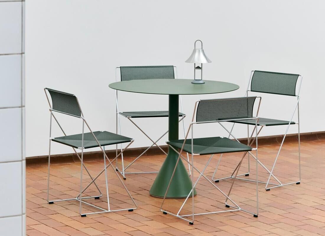 綠色 HAY X-line Chair