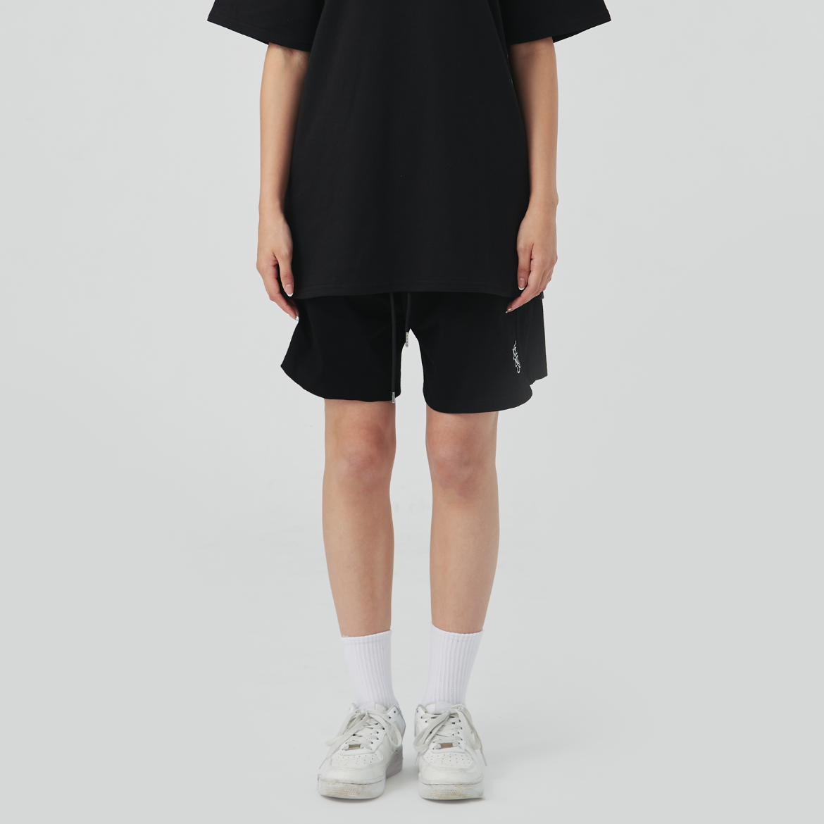 KZNC 休閒抽繩棉短褲